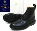 安心の国内正規品【レビューで高級ケア用品4点付】 tricker's カントリーブーツ tricker's m2508 トリッカーズ 2508 トリッカーズ カントリーブーツ 【ダブルミッドソール コマンドソール】 トリッカーズ カントリー 【ブラック】 Trickers