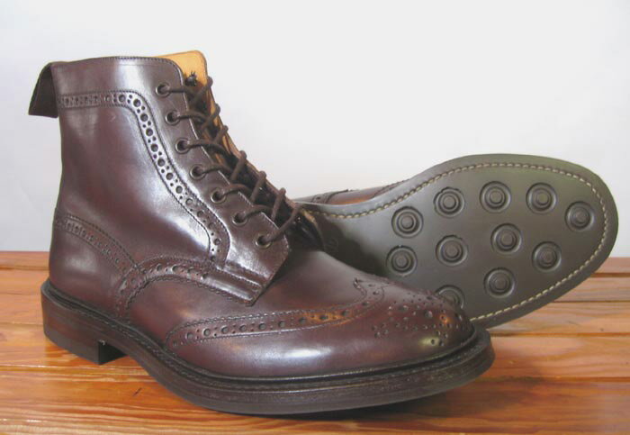 【サイズ交換1回サービス】 Tricker's トリッカーズ 　#2508 カントリーブーツカントリーブーツダブルミッドソールダイナイトソール【エスプレッソバーニッシュ】　Trickers