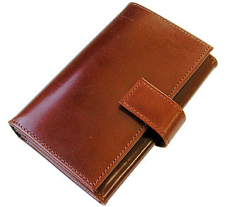 ̵Whitehouse Cox ANTIQUE BRIDLE WALLET WITH ZIP