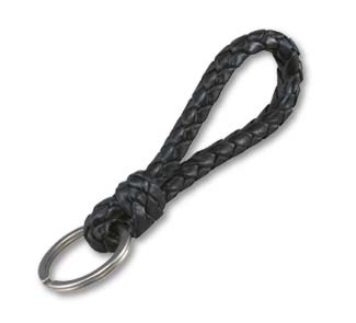 Whitehouse Cox BRIDLE LEATHR HEAVY PLAITED KEY FOB