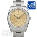 ロレックス オイスターパーペチュアル 114200 シャンパン ROLEX 【新品】 【腕時計】【メンズ】 【送料無料】 【あす楽_年中無休】