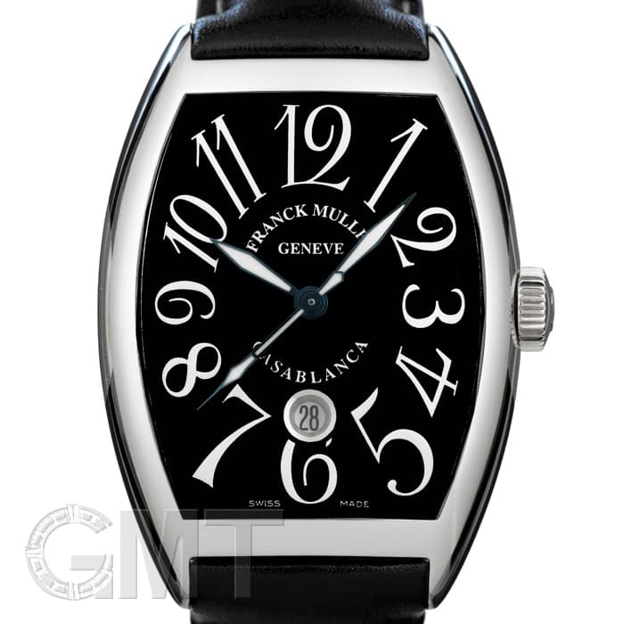 フランク・ミュラー カサブランカ 8880 CASA DT ステンレス レザーベルト ブラック FRANCK MULLER