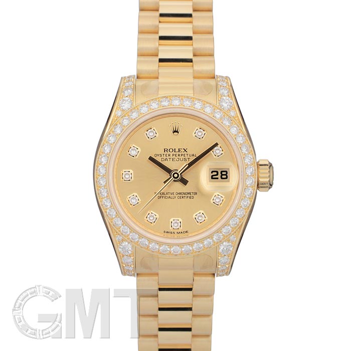 ROLEX ロレックス デイトジャスト Ref.179158G シャンパン         ロレックス デイトジャスト Ref.179158G シャンパンレディース時計