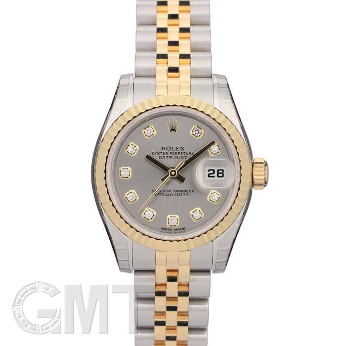 ROLEX ロレックス デイトジャスト Ref.179173G グレー         ロレックス デイトジャスト Ref.179173G グレーレディース時計