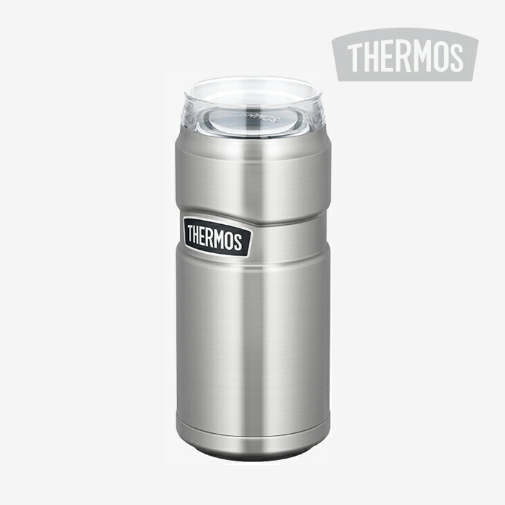 ＊THERMOS｜Can Insulator 0.5L - Goods/ サーモス/カン インシュレーター 0.5L/Stainless #アウトドア 真空断熱 ステンレスキング 保冷 保温 タン<strong>ブラ</strong>ー 缶 ホルダー 500ml