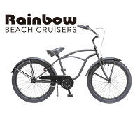 RAINBOW BEACHCRUISER/レインボービーチクルーザー PCH101 24TOWN タウン 自転車 24インチ / DARTH VADER 24 / ダースベイダー24の画像