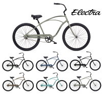 ELECTRA CRUISER 1 MENS/エレクトラビーチクルーザーワンメンズ 26インチ シングルギア 26” X 2.125” 自転車 MENS メンズ/ Black Putty Matte Midnight Blueの画像