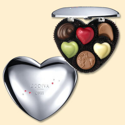 デュオゴディバ キープセイクハート(6粒入)ゴディバ（GODIVA）2011年バレンタインコレクション