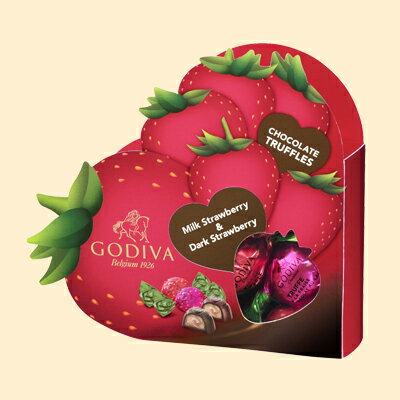ゴディバ(GODIVA) ラッピングストロベリーアソート6粒ゴディバ（GODIVA）2014年バレンタインコレクション
