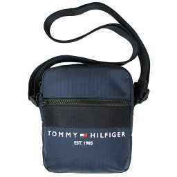 <strong>トミーヒルフィガー</strong> バッグ メンズ レディース TOMMY HILFIGER 斜め掛け<strong>ショルダーバッグ</strong> ロゴ ネイビー AM0AM08098 DW5