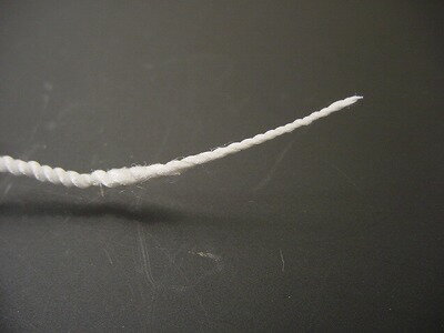 数珠用中糸 先端加工済み1m（白）4.5号