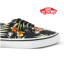 【SALE】VANS バンズ ハワイアン オーセンティック Authentic ヤシの木 花柄 スニーカー (メンズ レディース)
