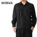 HAVERSACK ハバーサック CPO ウール シャツジャケット 421808 ブルゾン 長袖シャツ メンズ