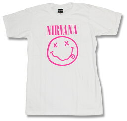 ロック<strong>Tシャツ</strong> Nirvana <strong>Tシャツ</strong> ニルバーナ <strong>ニルヴァーナ</strong> NIRVANA バンドtシャツ キッズ メンズ レディース ユニセックス ニコちゃん スマイル ロックファッション グランジ バーゲン メール便OK 激安 特価 おすすめ