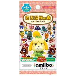 <strong>どうぶつの森</strong><strong>amiiboカード</strong>　第4弾【5<strong>パック</strong>セット】未開封