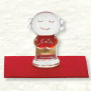 金箔入 手作り和硝子 福を招く「縁起物」 お地蔵様(小) ガラス置物