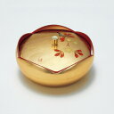福梅ボンボン「しだれ桜」金銀箔工芸品 漆器 ギフト包装 のし 対応 お菓子 お菓子入れ 小物入れ