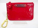 未使用品【ヴィトン】LOUIS VUITTON ポシェット・クレNM M91669 コインケース モノグラム ヴェルニ ローズアンディアン ゴールド金具 レディース 【中古】ya