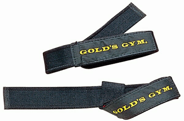 【現在入荷待ちです】【トレーニングの基本アイテム】GOLD'S GYM（ゴールドジム）リストストラップ　G3500