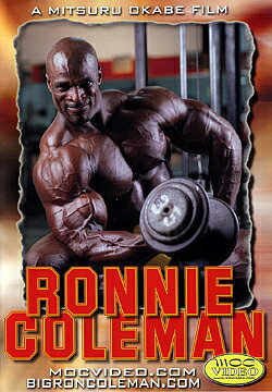 DVD 60分　英語版※日本語解説書なし ボディビルトレーニングDVDロニー・コールマンA Film of Ronnie Coleman