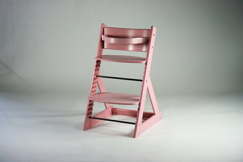 送料無料■新品■ ベビーチェア キッズチェア　木製　子供用椅子　ピンク■