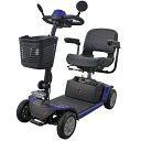 送料無料 電動シニアカート 青 電動カート シルバーカー サイドミラー 車椅子 TAISコ