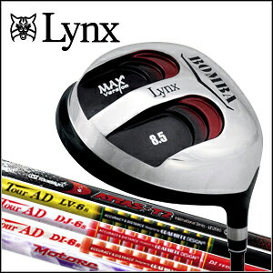 【2011年新作モデル】Lynx【リンクス】メンズゴルフクラブ BOMBA MAX Version ドライバードライバー カスタムシャフト
