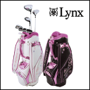 【ポイント10倍】Lynx【リンクス】レディースゴルフ クラブフルセット【クリスタルキャット】CrystalCat ef セット 10p26Mar16