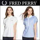フレッドペリー FRED PERRY レディース ゴルフ ウェア シャツ SHORT SLEEVE WOVEN SHIRT F8411 あす楽