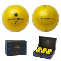 KASCO キャスコ ROYAL ロイヤル ゴルフボール 1パック（6個入り） 2014NEWモデルの画像