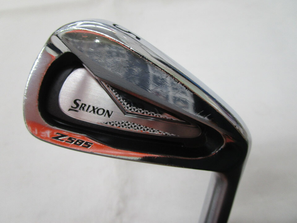 【中古】ダンロップ SRIXON <strong>Z585</strong> アイアンセット 24° Sフレックス 38.0インチ ◆リシャフト◆NSプロ950GH <strong>ウェイト</strong>フロー リシャフト品 Cランク 右利き用 DUNLOP ゴルフクラブ ゴルフドゥ ゴルフ用