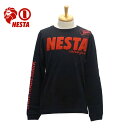 【アウトレット】【50%OFF!!】NESTA BRAND サガラ 刺繍 ロゴ ロンT 63NB1104