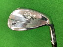 中古 Cランク (フレックスS) タイトリスト VOKEY SPIN MILLED SM7 ツアークロム 58°/04°L NS PRO MODUS3 TOUR120 S 男性用 右利き ウェッジ WG