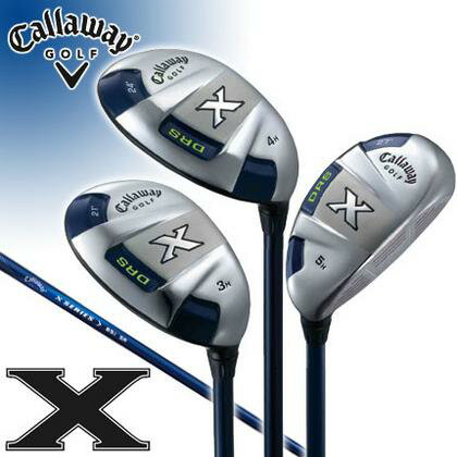 【09NEW】【日本仕様】【左利き用】【ゴルレン超特価価格】 【左用】 キャロウェイ 09年モデル X DRS ユーティリティウッド、X SERIES カーボンシャフト