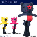 トミー ヒルフィガー ゴルフ TOMMY HILFIGER ドライバー用 マスコット ヘッドカバー THMG7FH6 ◆ ゴルフ用品 Head cover DR用 W1 ラウンド用品 アクセサリー キャラクター ピンク イエロー トリコロール