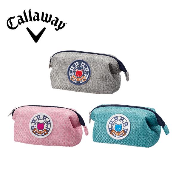 【2019年モデル】キャロウェイ ベア ポーチ 19 JMCallaway Bear Pouch SS 19 JM春夏モデル 新作 かごバッグ 織りの画像