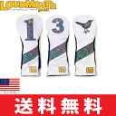 【ゆうメール配送3個セット】 ラウドマウス loudmouth Jolly Roger レトロ #1/#3/FW ヘッドカバー WE15010SET【US正規品直輸入】 【ゴルフ】