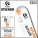 【ステッカー】FLUX STICKER DIE CUT Lサ...