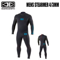 メンズ ウエット OCEAN＆EARTH WET フルスーツ MENS STEARMER 4/3mm WET ネオプレーン【店頭受取対応商品】の画像