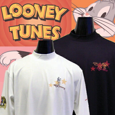 LOONEY TUNES【ルーニー・テューンズ】ロングスリーブ・モックネックシャツ [LT-7501]