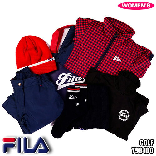 【店内全品ポイント5倍】【〜12/26(火)09:59まで】フィラ ゴルフ FILA 2018年新春福袋 レディースセット 797100