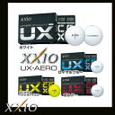 【最大2,500円OFFクーポン決算処分SALE】【7/26(水)12:00〜8/1(火)09:59まで使用可能】【2016年モデル】XXIO ゼクシオ UX-AERO ユーエックスエアロ ウレタンゴルフボール 1ダース(12個入り) (GF)
