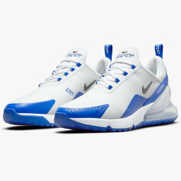 マラソンP5倍【4/24(水)20___00-25(木)23___59】【土日祝も発送】ナイキ ゴルフシューズ NIKE AIR MAX 270 G エアマックス 270 G ホワイト/ブラック/レーサーブルー/ピュアプラチナム メンズシューズ CK6483-106