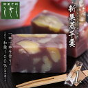 【楽天ランキング入賞 累計18,300個販売】新栗蒸羊羹 1本 ようかん 栗ようかん 栗羊羹和菓子 ギフト プレゼント 和菓子 秋 マロン スイーツ ハロウィン お菓子 高級和菓子 銘菓 お菓子 内祝い 仏事 和スイーツ お取り寄せ 手土産 お土産【楽ギフ_のし】