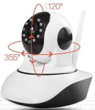 送料0円　地球の裏側でも見れる　メーカー直販　防犯カメラ200万画素 ネットワークカメラ 屋内　 ベビーモニター 暗視対応　遠隔操作可能　microSDカード録画 ワイヤレス スマホで確認 監視カメラ 遠隔カメラ ペット ベビーモニター　 WEBカメラ 暗視対応