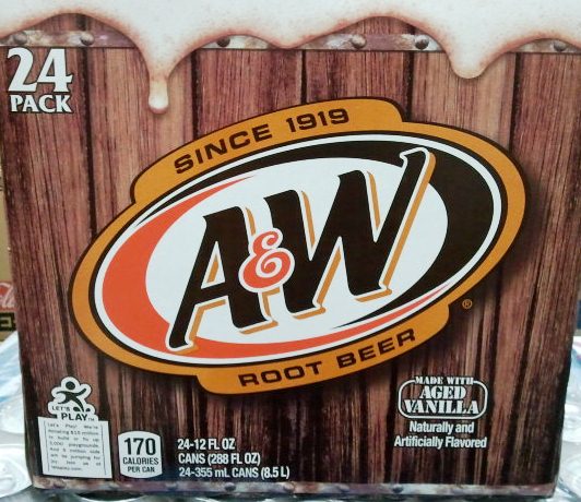 【送料無料】【新入荷】【アメリカ産】A&W　ルートビア　【335ml×24缶】【ドリンク】 ルート　ビア　【A&W ROOT BEER 】