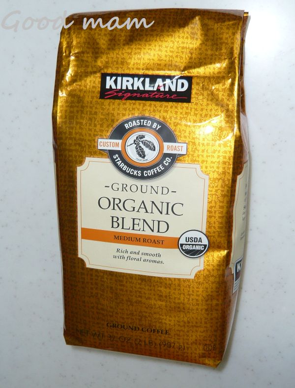 【送料無料】　【KS　カークランドスグネチャー】　 スターバックス　グラウンド　オーガニック　ブレンド　コーヒー粉　 907g　【STARBUCKS COFFEE GROUND ORGANIC　BLEND】　