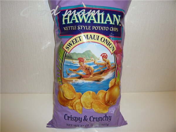 ティムズ　ポテトチップス　マウイ　オニオン　チップス　大容量907g】 【Tim's】【MAUI ONION Hawaiian Kettle Style Potato Chips】【Sweet　Maui　Onion】【Crispy＆Crunchy Net WT32oz(2LBS)】