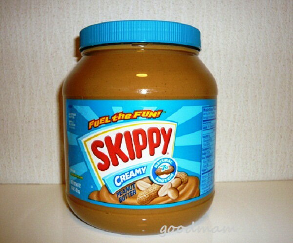 【送料無料】スキッピー ピーナツバター クリーミー 1.81kg（粒なし） 【SKIPPY CREAMY PEANUT BUTR】