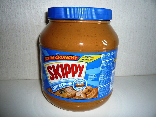 【送料無料】スキッピーピーナツバタークランキー 1.81kg（粒あり） 【SKIPPY PEANUT BUTTER SuperChunk Extra Crunchy Peanut BTR】